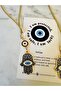 Car Rearview Mirror Ornament - Evil Eye Beaded Hand of Fatima - 5