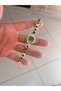 Vintage Zircon Stone Detailed Stylish Minimal Women's Wristwatch
