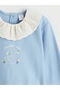 Shining Store's Glittering Choices Zero Roba Collar Floral Girls' Sweatshirt 2-Pack - 6