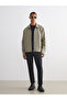 Lcw Vision Shirt Collar 100% Linen Men's Jacket - 3