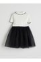 Alita City Lcw Kids Ecru Camisole Embroidered Girls' Dress with a Difference - 3
