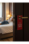 Do Not Disturb Door Handle Hanger Warning Sign - Do Not Disturb Door Hanger - 6