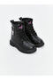 Black Kuromi Printed Baby Girl Boots