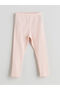 Özmarka New Season Elastic Waist Printed Baby Girl Leggings 3-Piece Set - 5