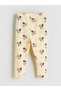 Özmarka New Season Minnie Mouse Printed Baby Girl Bodysuit, Leggings and Headband 3-Piece Set - 5