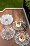 Crystal Cut 6-Piece Cake Plate 20.5 cm - 2