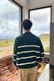 Striped Sweater Sweater Green - 2
