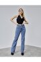 Women's High Waist Wide Leg Jeans - 4