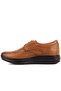 Tan Leather Men's Casual Shoes 101-3118-65390 - 3