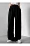 Black Women's Baggy Oversized Plus Size Sportswear Quality Loose Fit Stretchy Comfortable Fabric Sweatpants235 - 5