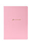 Soft Leather Cover Lined Notebook Set - 3