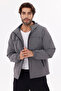 Men's Hooded Nova Fabric Stylish Seasonal Waterproof and Windproof Raincoat - 5