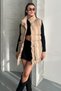 Women's Puffer Vest - Casual Puffer Vest with Pockets and Zipper - 2