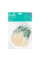 Ecru Mint Green Mesh Bath Sponge - 2