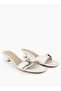 Women's Kitten Heel Slip-On Sandals