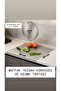 Stainless Steel Set of 2 Counter Protector 40X50 cm and Cutting Board 30X30 cm