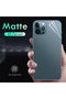 Glossy Front + Matte Back Film Set for Sharp A2 Lite, Silicone Hydrogel, Clear - 5