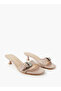 Women's Kitten Heel Slip-On Sandals