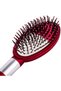 Red Plastic Oval Brush - 3