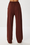 Hooded Knitted Top and Bottom Set Lzv0033 Brown - 7
