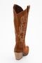 Women's High Heel Western Boots Real Suede Leather Zy 1614 Suede Taba - 4