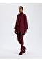Red Scarf Detailed Blouse - 2