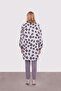 Gray Round Patterned Tunic - 5