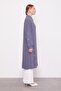 Anthracite Baklava Pattern Stone Printed Tunic - 2