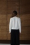 Pearl Button Detailed Soft Textured Crew Neck Knitwear Cardigan Aw25Hi0043 - 2