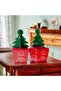 Christmas Pine Tree Handle Gift Box, 6 Pieces, New Year Party, Decor, Ornament Box, 6 X 6 X 16 cm - 5