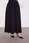 Black Vest Set Stone Detailed Skirt Suit - 5