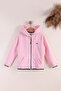 Children's Unisex Fleece Jacket with Rubber Cuffs and Zipper Hood