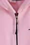 Children's Unisex Fleece Jacket with Rubber Cuffs and Zipper Hood - 3