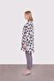 Gray Round Patterned Tunic - 3