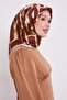وشاح حريري منسوج بطباعة حرف القرفة - 3