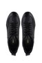 Men's Genuine Leather Black Sneakers & Sports Shoes - 5