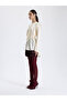Asymmetrical Draped Blouse - 4