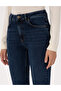Navy Blue Skinny Flare Jean Pants 50318199-Vr033 - 5