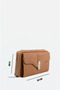 5737 Women's Bag, Crossbody Shoulder Bag, Zippered Card Holder Compartment Phone Wallet - 7