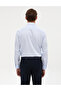 Light Blue Non Iron Easy Iron Slim Fit Shirt 50315254-Vr003 - 5