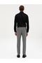 Smoked Slim Fit Fabric Trousers 50317637-Vr058 - 4
