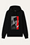 October 29Th Republic Day Printed Black Hooded Hoodie Sweatshirt Hoodie