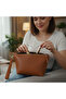 Premium Genuine Leather Makeup Bag |   Genuine Leather |   Travel & Daily Life |   Stylish & Durable - 4