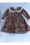 Baby Girl, Leopard Print Dress, Birthday, Wedding, Holiday, Party Dress - 2