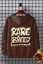 سويت شيرت Rare Breed Graffiti مطبوع للجنسين قصة فضفاضة