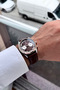 Men's Wristwatch Leather Strap with Calendar and Day Display with Gift Box and Bracelet Gift.Hmclb892 - 6