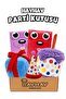 Dog Party Box Set of 5 |   Party Hat, Plush Cake, Plush Gift Box and 2 Prize Treats