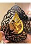 Allah Muhammad Triangle Wall Frames – Islamic Wall Art | Arabic Calligraphy Home Decoration - 2