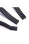 Furniture Handle Striped Model Durable Long Lasting Modern Design Black Striped Metal 192 mm - 4
