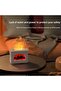 Aroma Diffuser With Fireplace Flame Light - 5